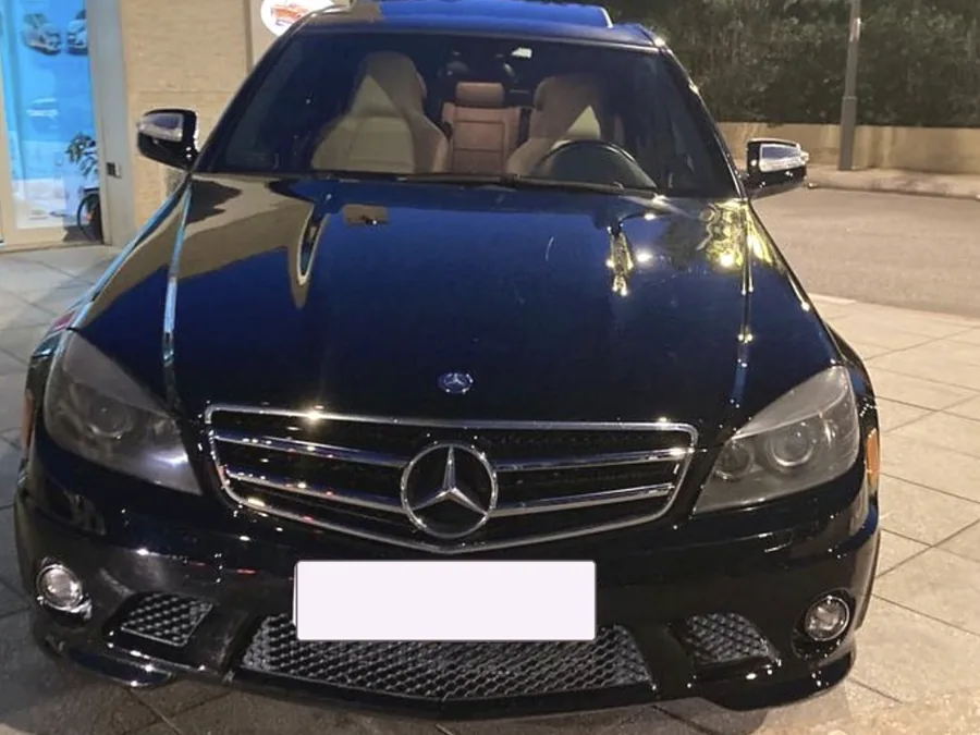 Mercedes C63 AMG noire d'Azoum Cars